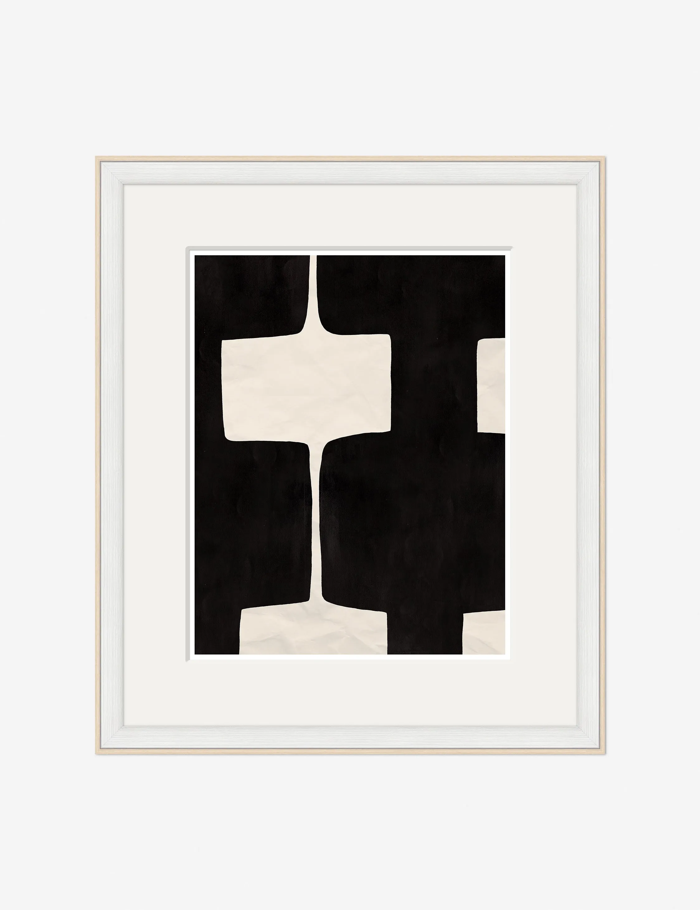 Black and White Abstract 3 Print by Paule Marrot