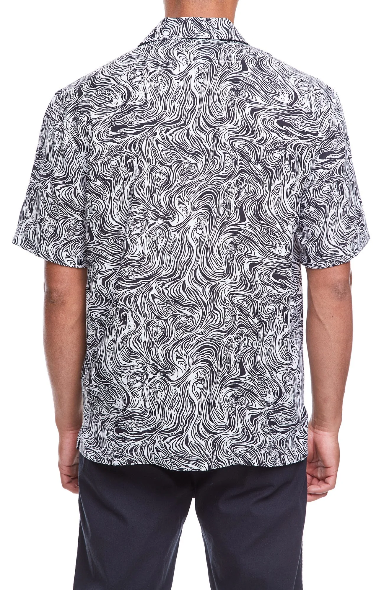 Boardies Forest Faces Open Collar Shirt