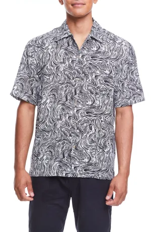 Boardies Forest Faces Open Collar Shirt