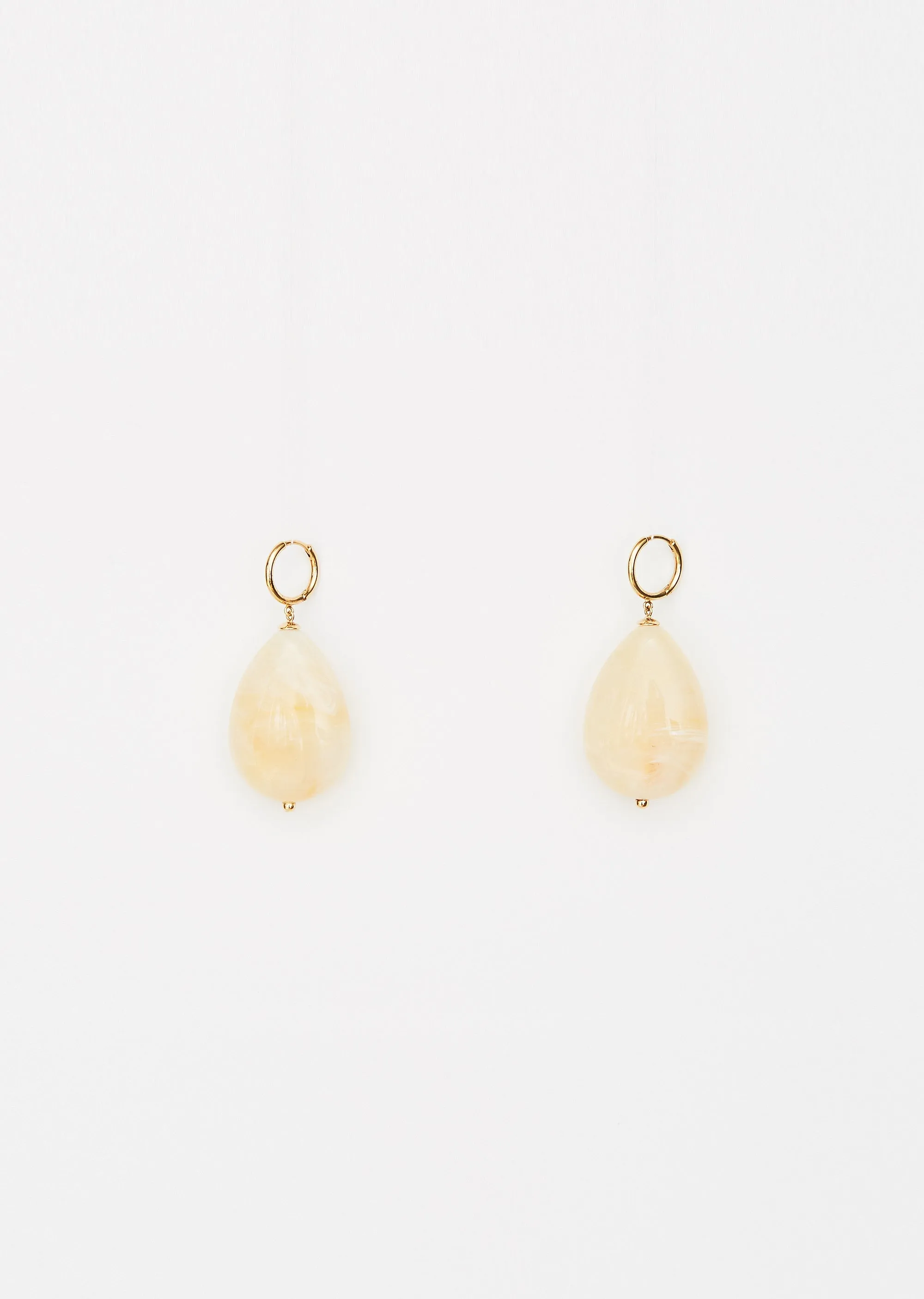 Bone Drop Earrings