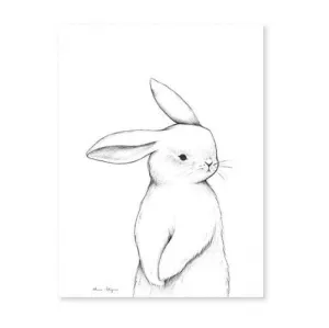 Bunny | Hello Art Print