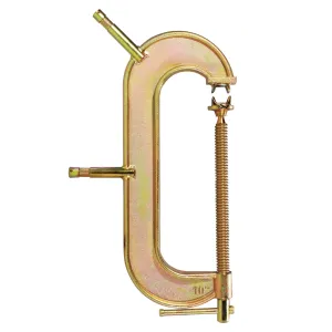 C CLAMP W/ 10” BABY PIN