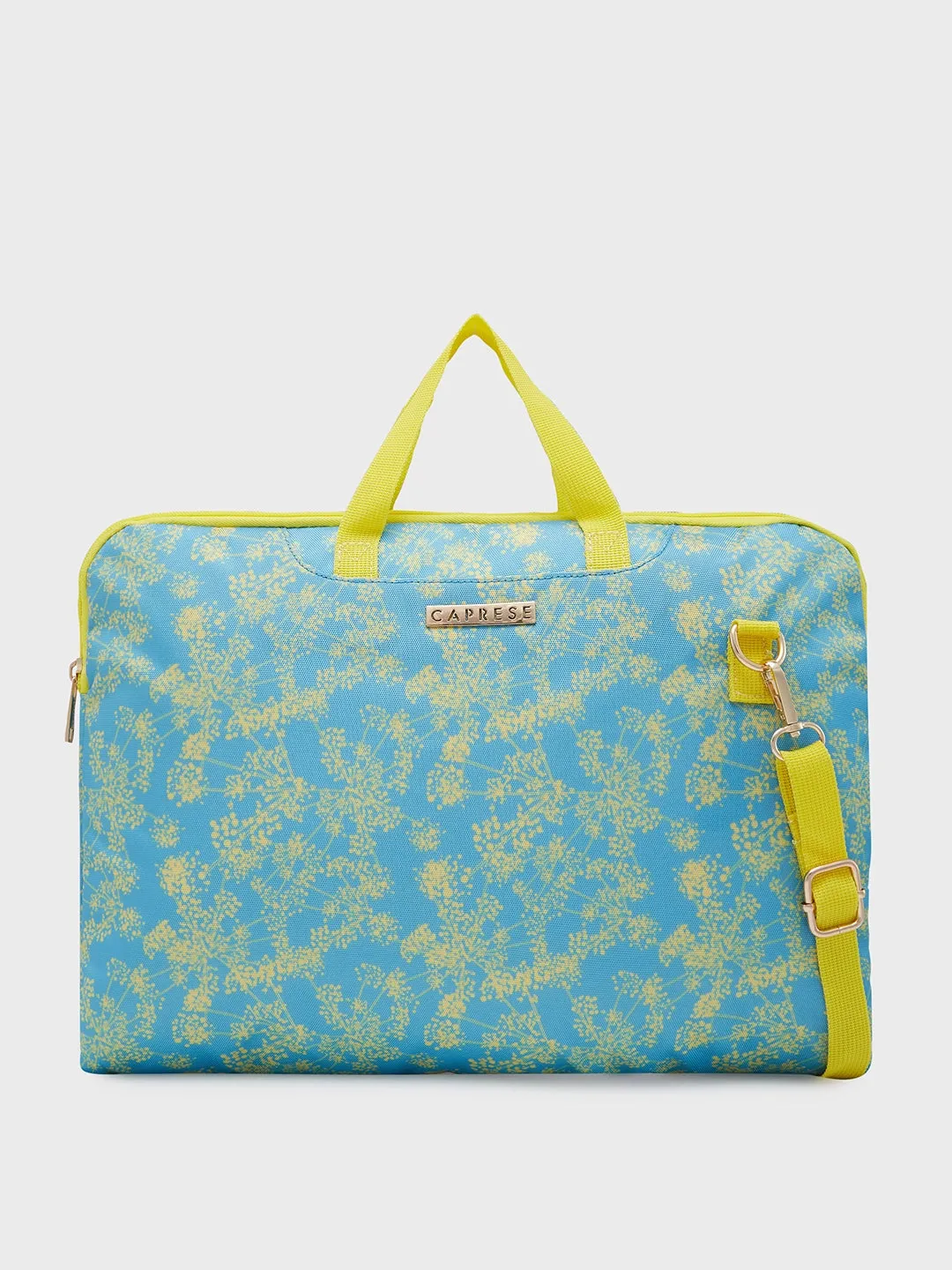 Caprese Chrysan Laptop Large Light Blue