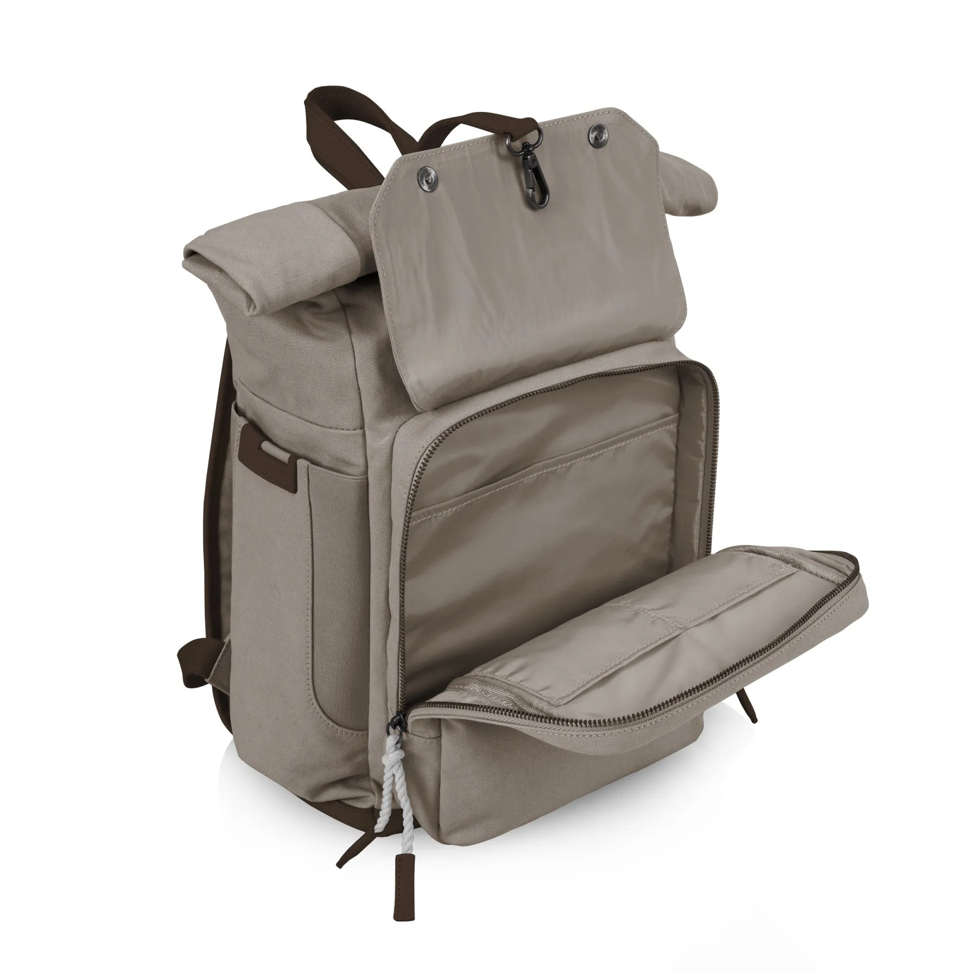Carmel Roll Top Picnic Backpack Cooler