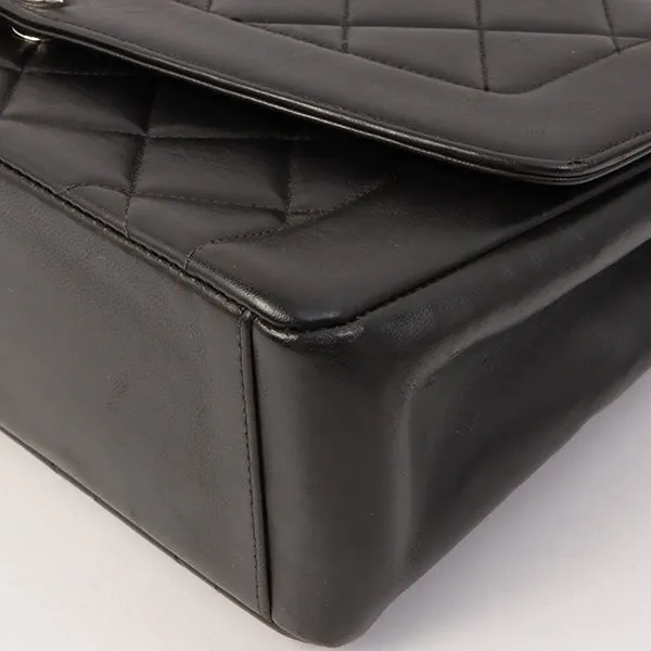 Chanel Around 1997 Made Diana Flap Chain Bag Black