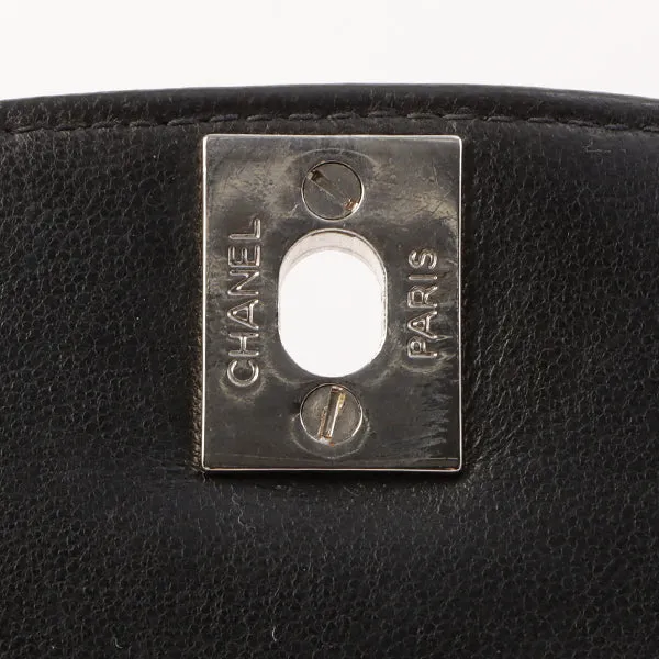 Chanel Around 1997 Made Diana Flap Chain Bag Black
