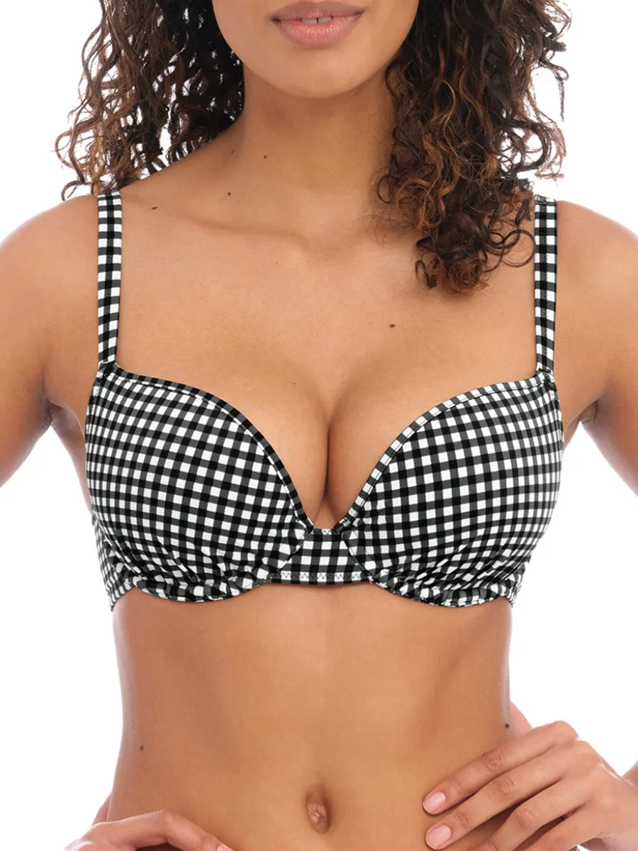 Check In Bikini Top - Monochrome