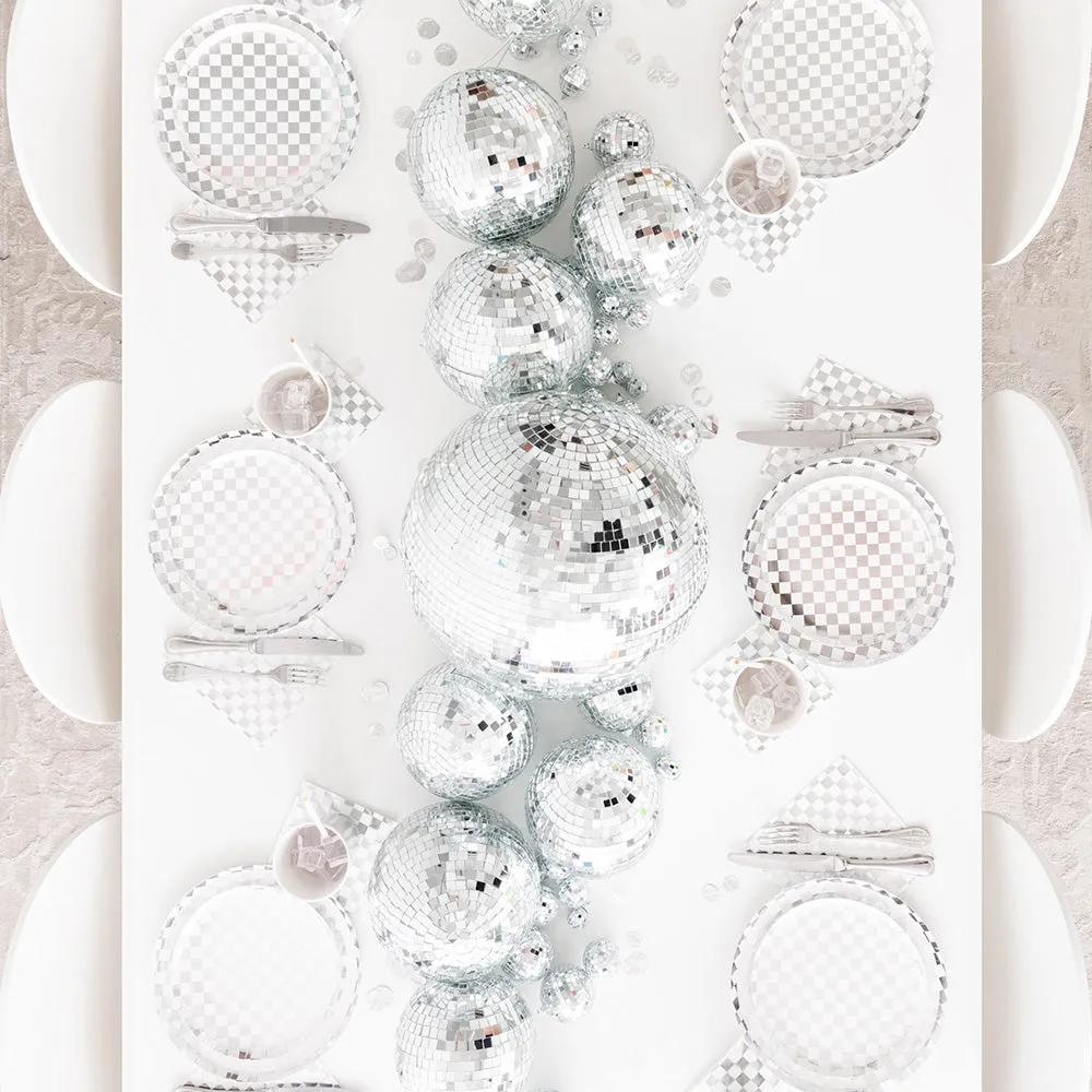 Check It! Dazzling Diamond Dessert Plates