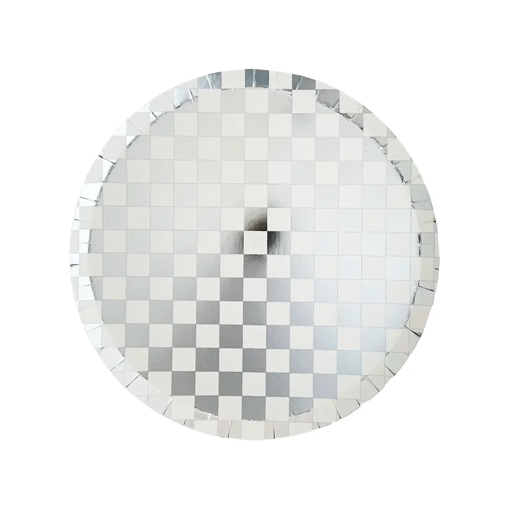 Check It! Dazzling Diamond Dessert Plates