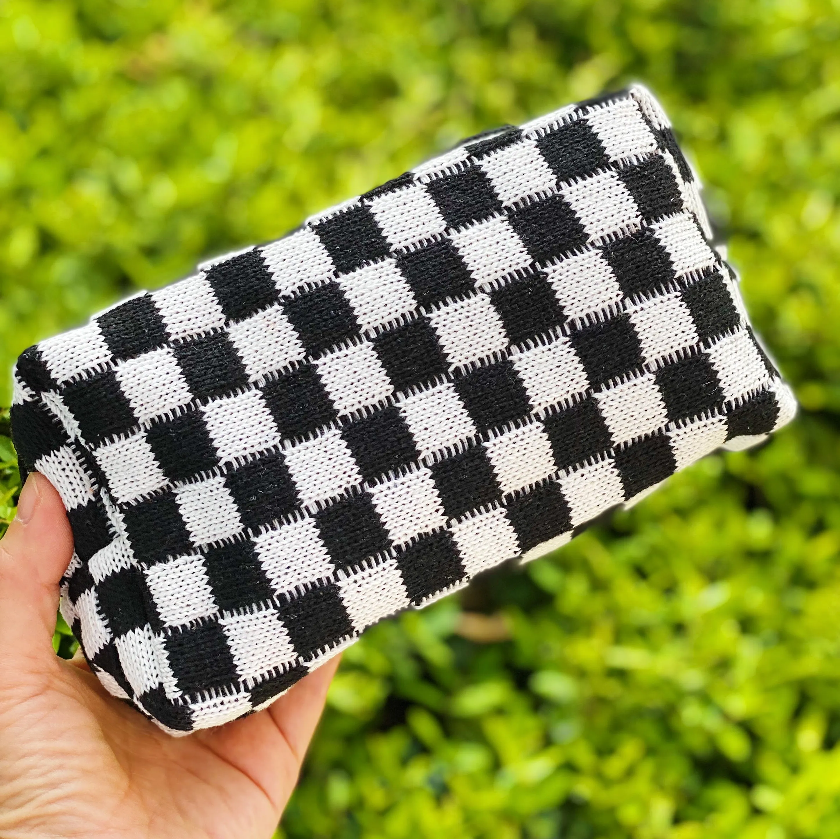 Check Yourself Cosmetic Bag by Ellisonyoung.com