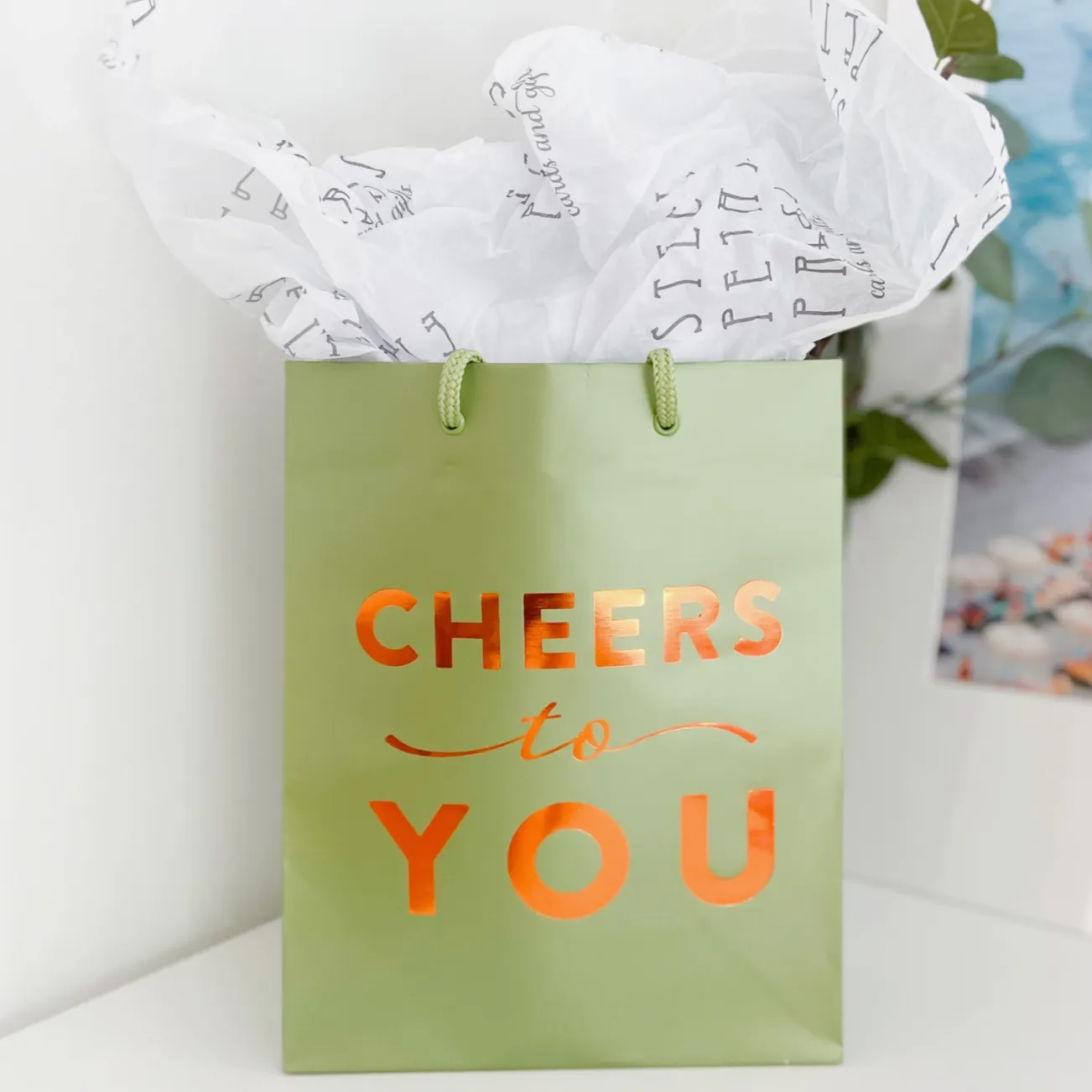 Cheers To You Gift Bag