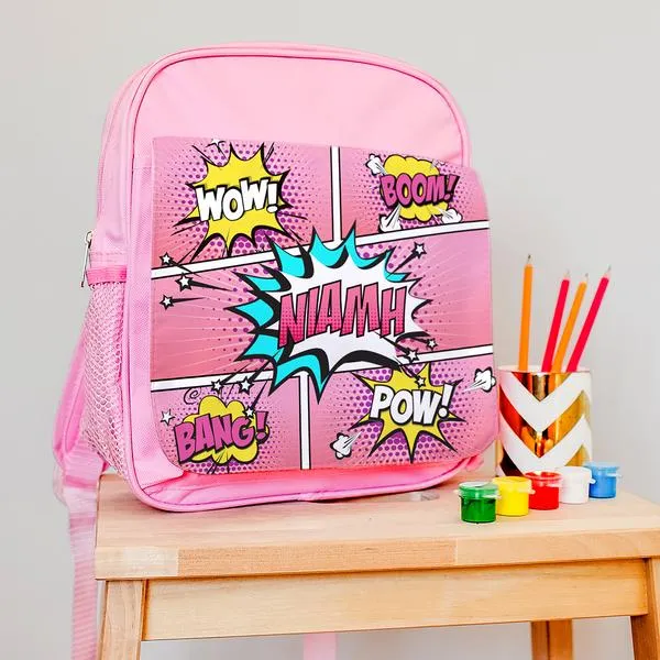 Children's Personalised Comic Water Bottle