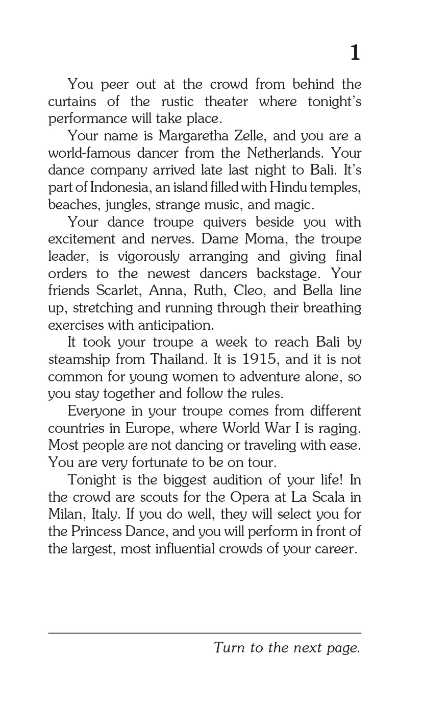 Choose Your Own Adventure SPIES: Mata Hari