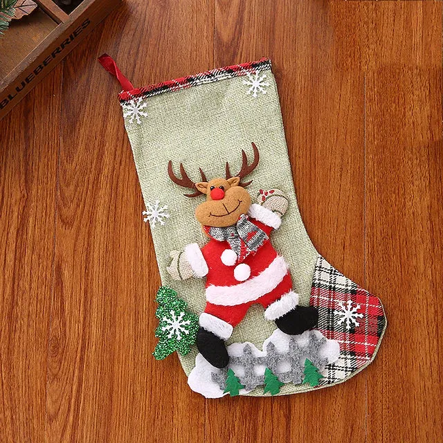 Christmas Stocking Gift Bag