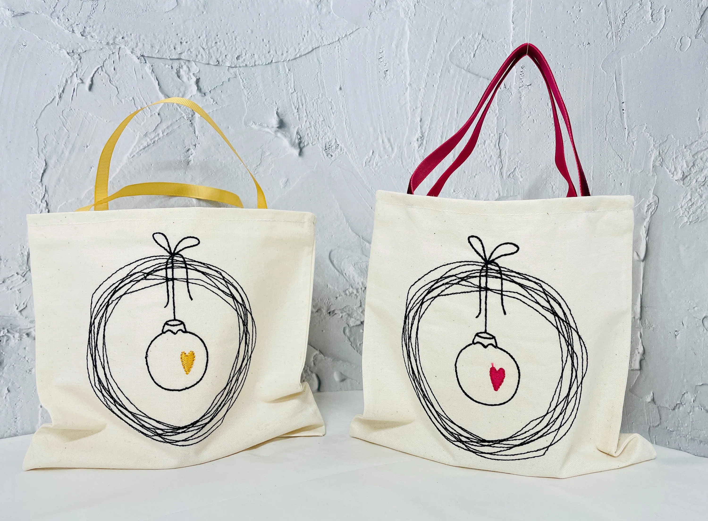 christmas tree gift bags