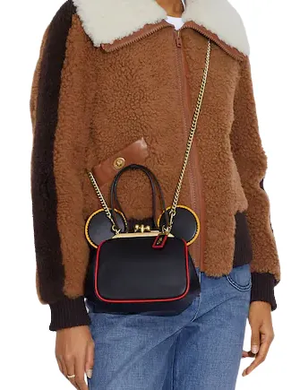 Coach Disney Mickey Mouse X Keith Haring Kisslock Bag