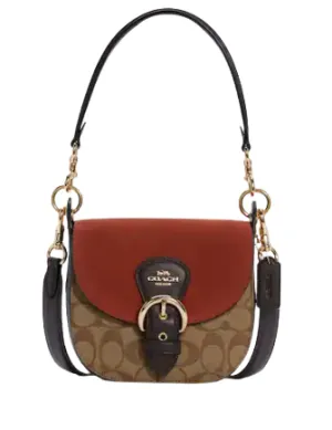 Coach Kleo Shoulder Bag 17 In Signature Canvas
