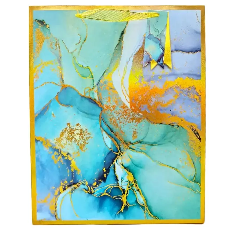 Coloured Geode Gift Bag Medium - 80214124156