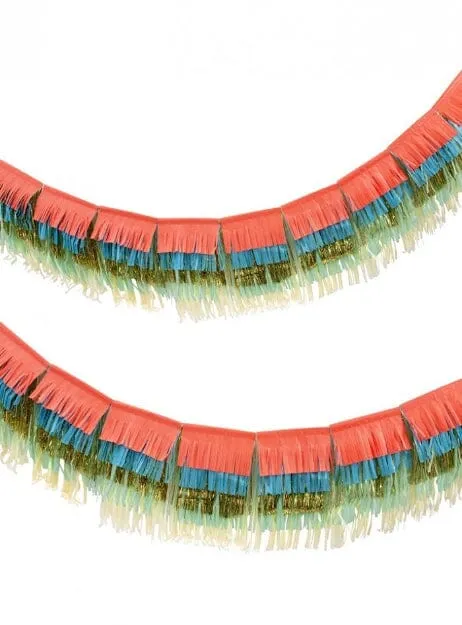 Colourful Fringe Large Garland