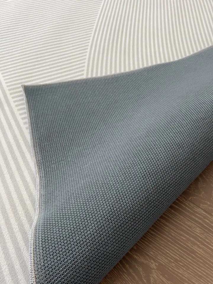 Contemporary Modern Rugs for Living Room, Bedroom Modern Rugs, Grey Abstract Geometric Modern Rugs, Modern Rugs for Dining Room