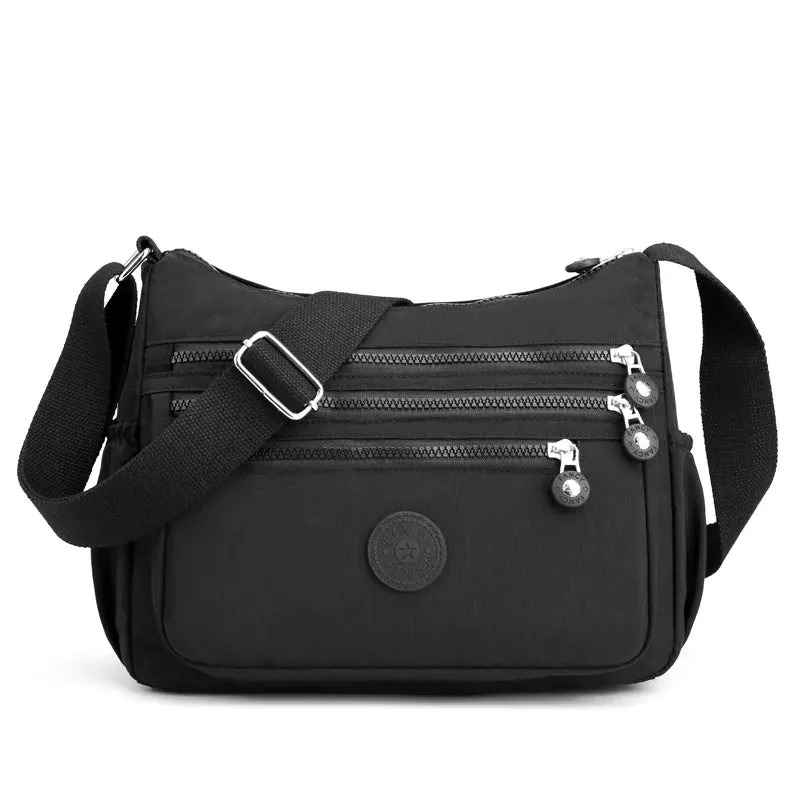 Contemporary Water-Resistant Crossbody Bag