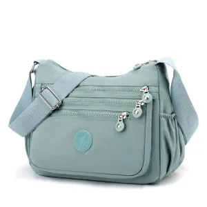 Contemporary Water-Resistant Crossbody Bag