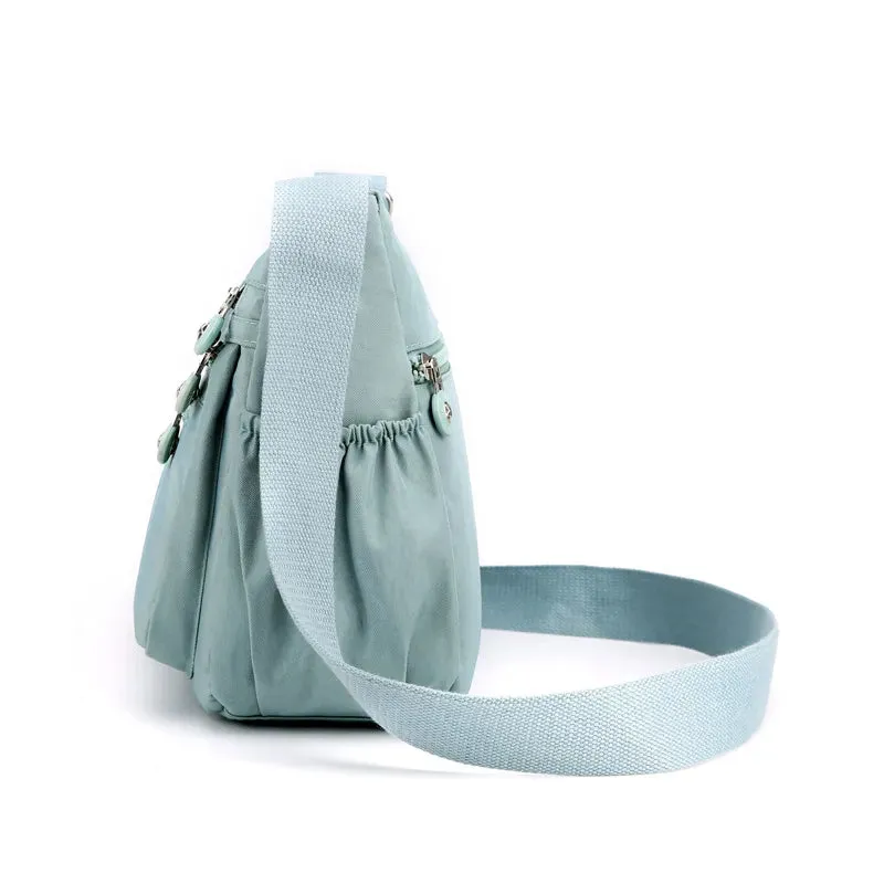 Contemporary Water-Resistant Crossbody Bag