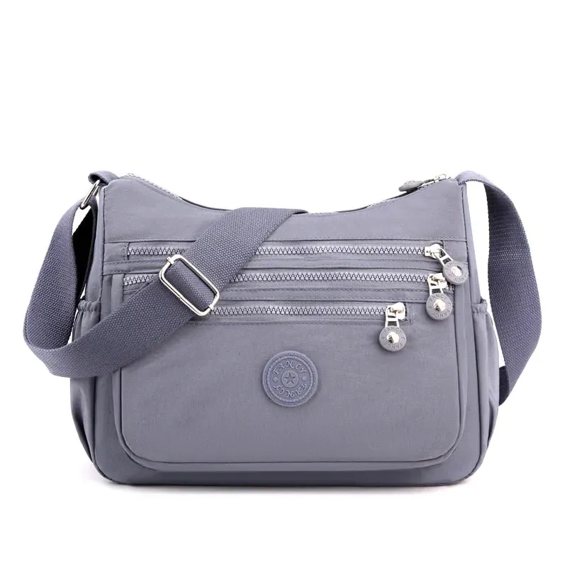 Contemporary Water-Resistant Crossbody Bag