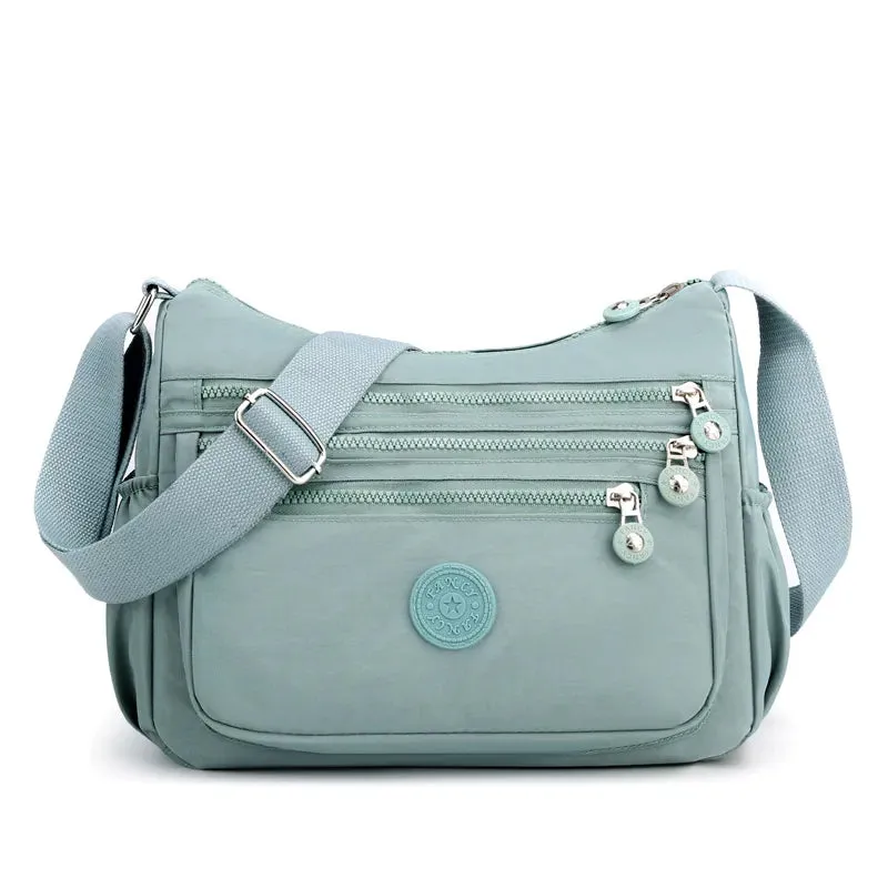 Contemporary Water-Resistant Crossbody Bag