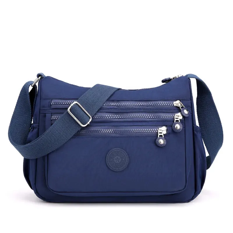 Contemporary Water-Resistant Crossbody Bag