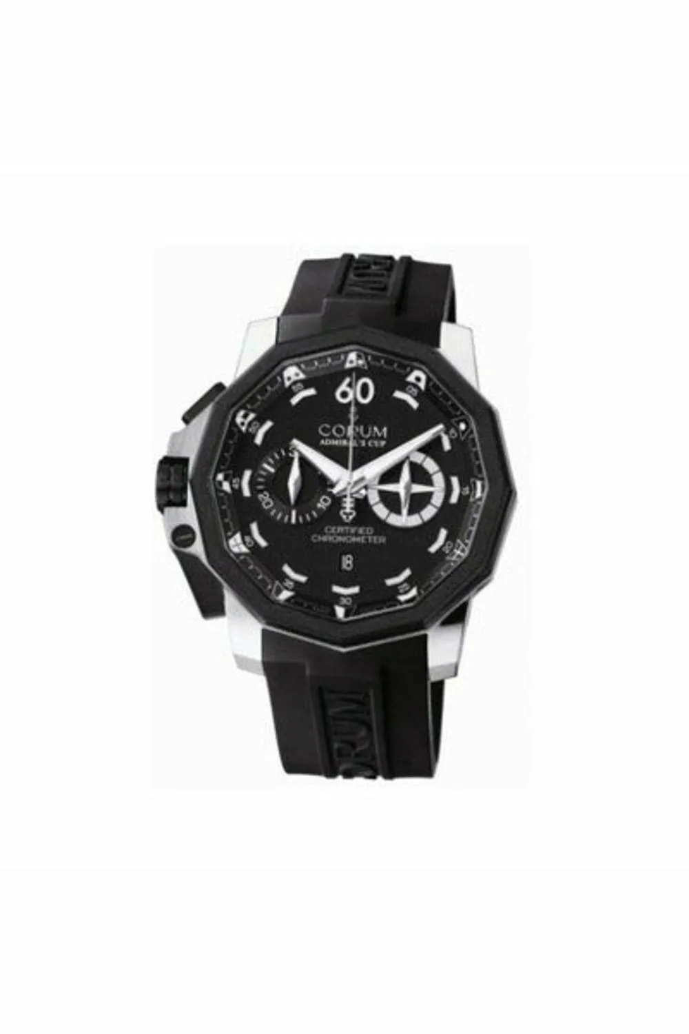 corum limited edition admiral's cup seafender 50mm chronograph ref. 753.231.06/0371 an12