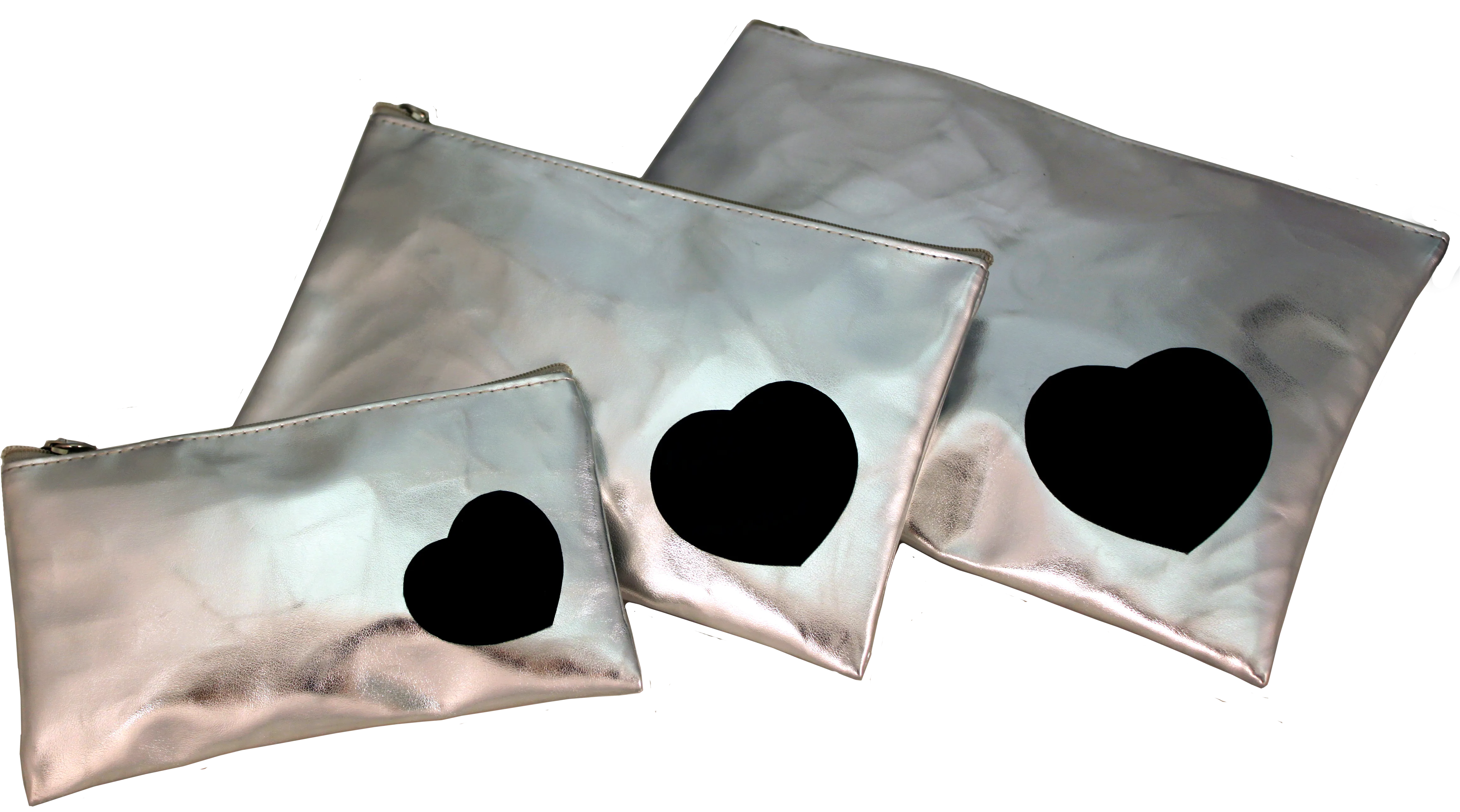 Cosmetic Bag Set - Heart Collection
