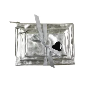 Cosmetic Bag Set - Heart Collection