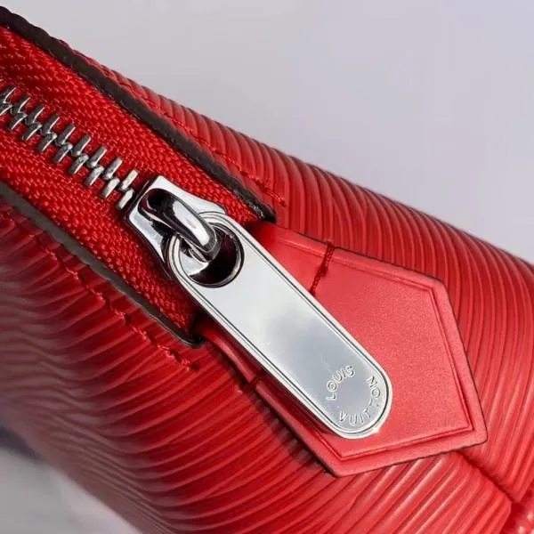Cosmetic Pouch Pm Bag Epi Leather Coquelicot M41114