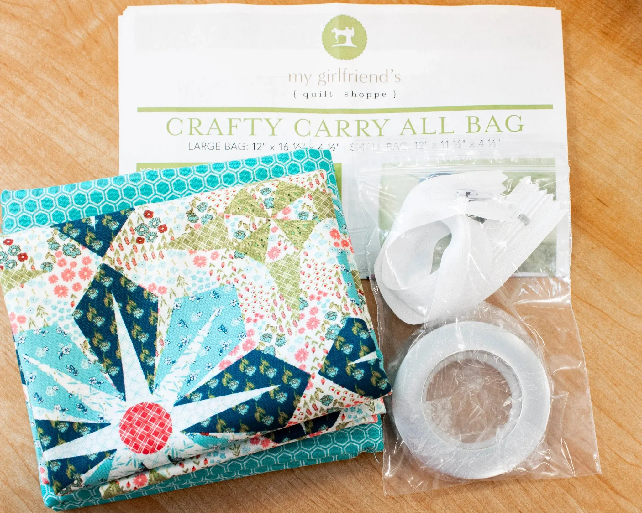 Crafty Carry All Bag Kit (Teal)