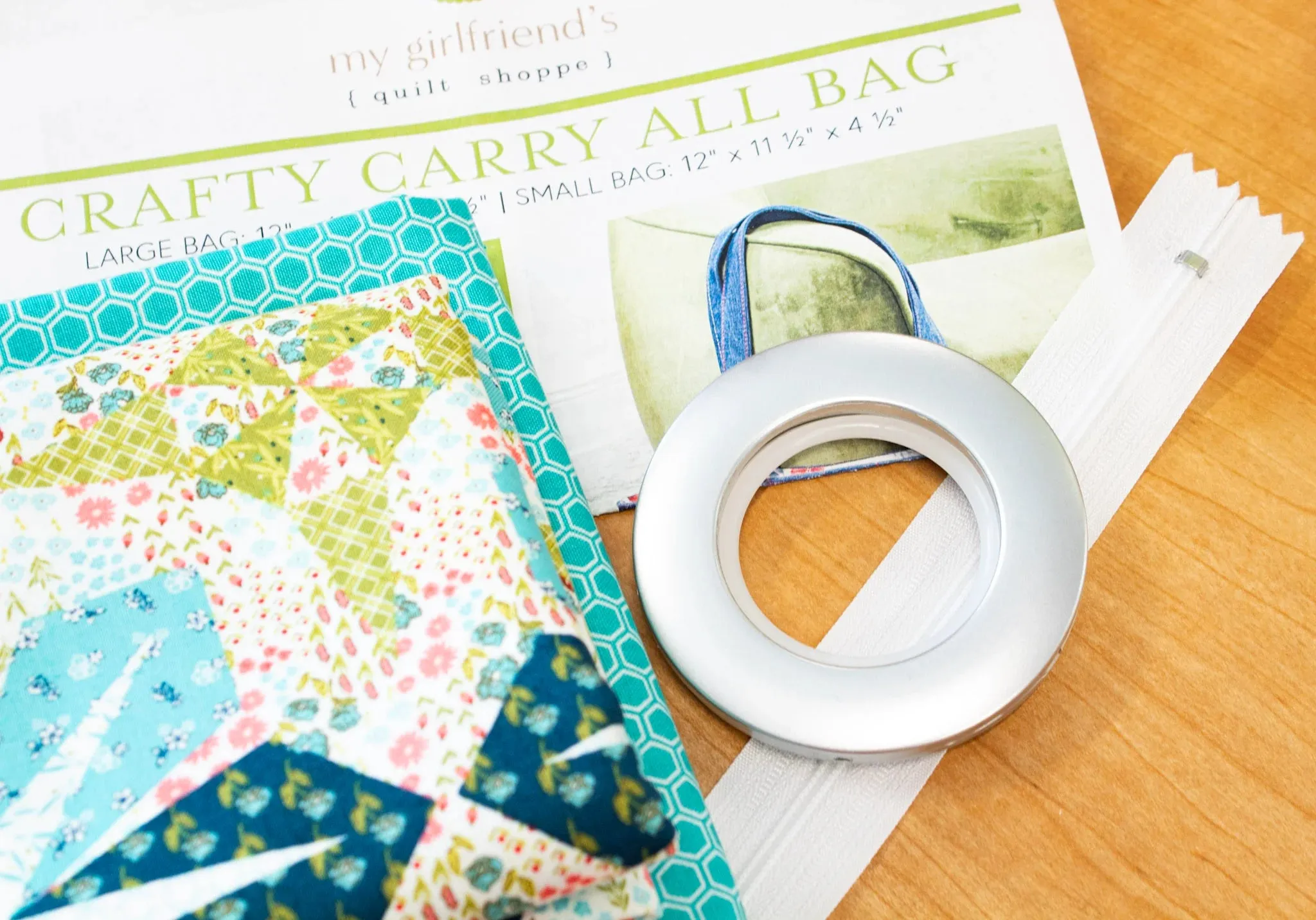 Crafty Carry All Bag Kit (Teal)