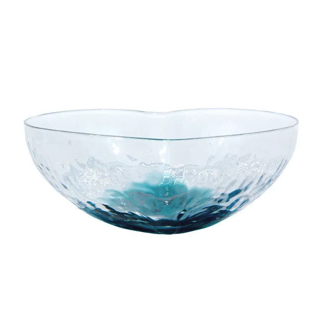 Crystal Glass Heart-shaped Dessert Bowl