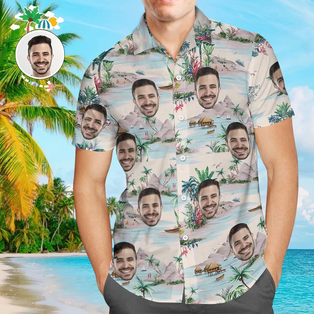 Custom Hawaiian Shirt with Pet All Over Print