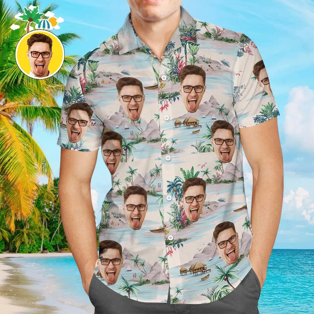 Custom Hawaiian Shirt with Pet All Over Print