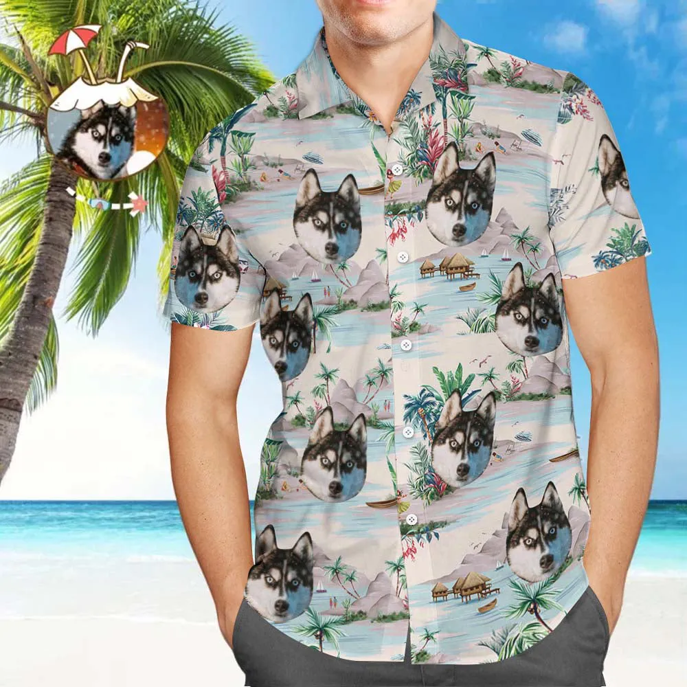 Custom Hawaiian Shirt with Pet All Over Print