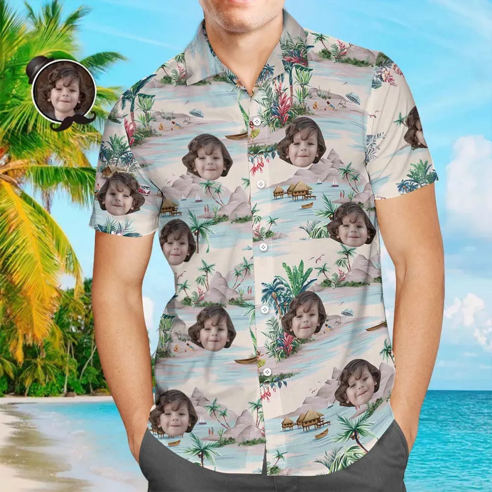 Custom Hawaiian Shirt with Pet All Over Print