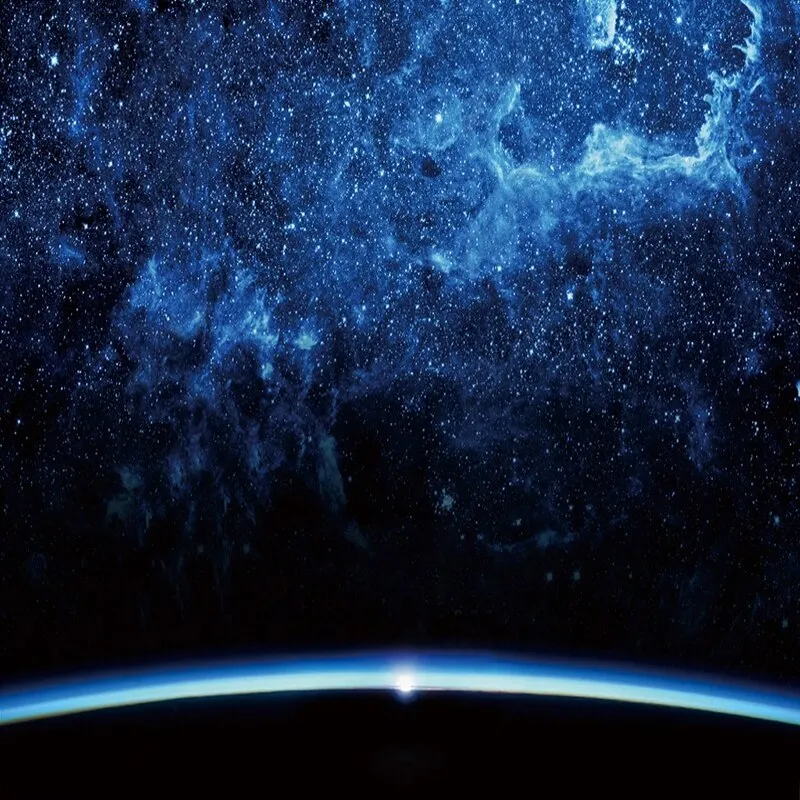 Custom Wallpaper Mural Beautiful Starry Sky (㎡)