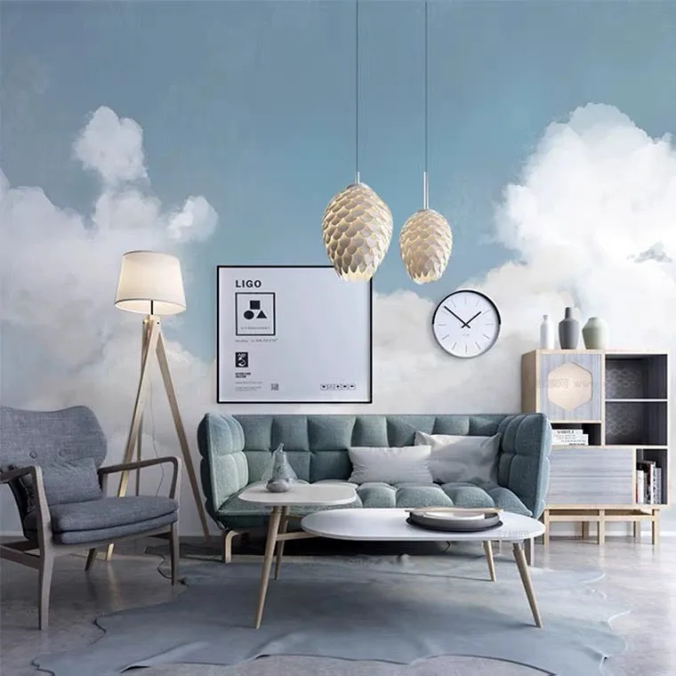 Custom Wallpaper Mural Cloud Sky Nature Scenery (㎡)