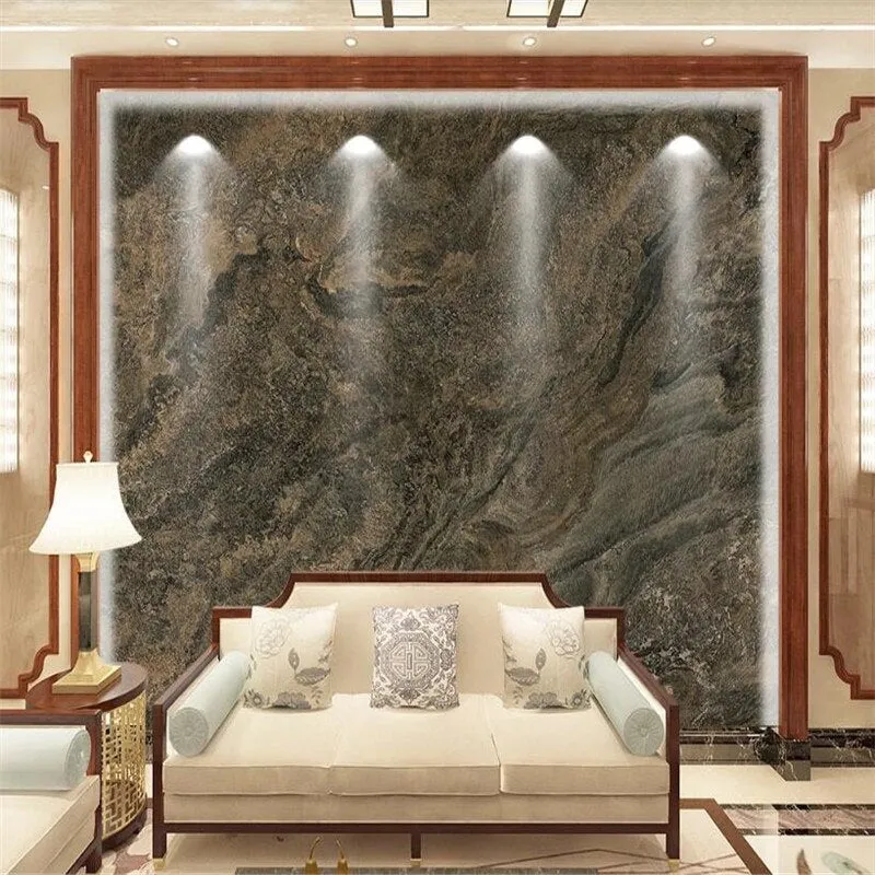 Custom Wallpaper Mural High-grade Marble Stone Effect (㎡)