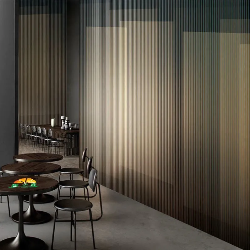 Custom Wallpaper Mural Modern Minimal Vertical Lines (㎡)