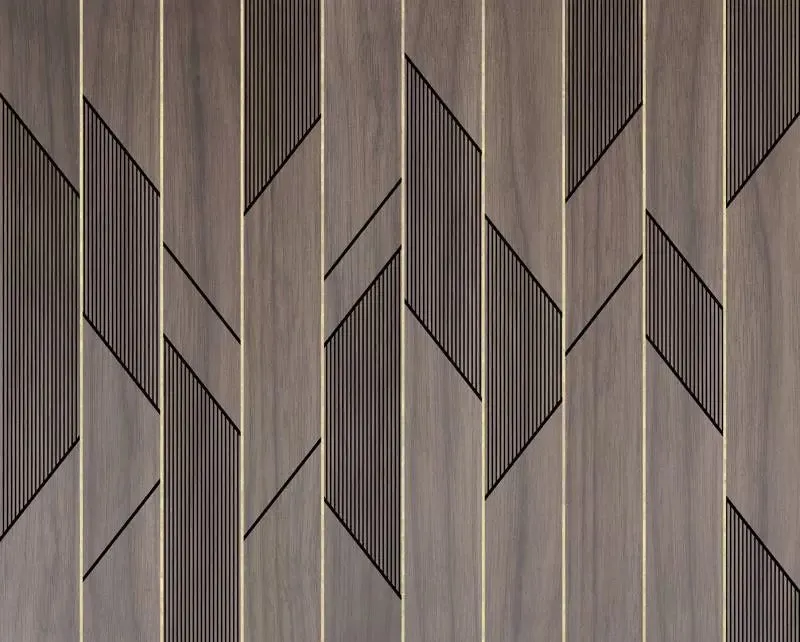 Custom Wallpaper Mural Modern Minimal Vertical Lines (㎡)