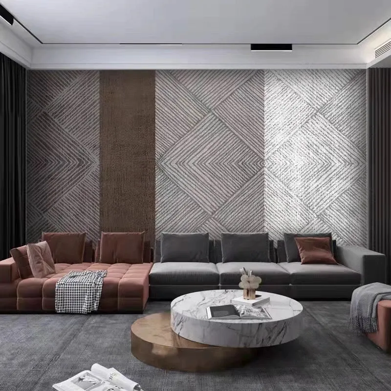 Custom Wallpaper Mural Modern Minimal Vertical Lines (㎡)