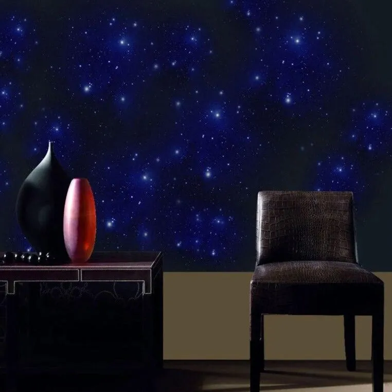 Custom Wallpaper Mural Star Universe Fashion Wallcovering (㎡)