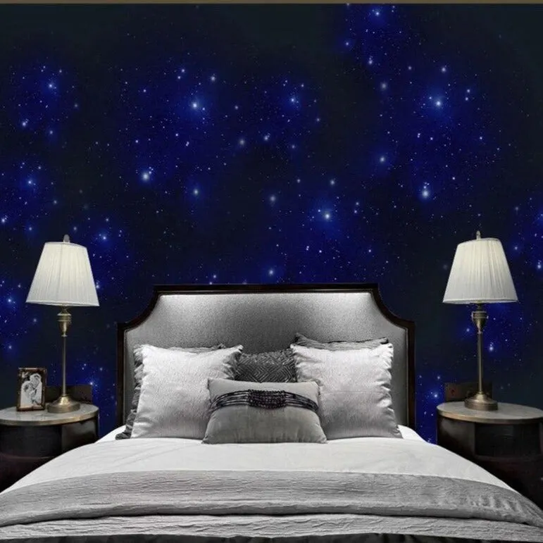 Custom Wallpaper Mural Star Universe Fashion Wallcovering (㎡)
