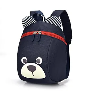 Cute Bear Small Toddler Backpack With Leash